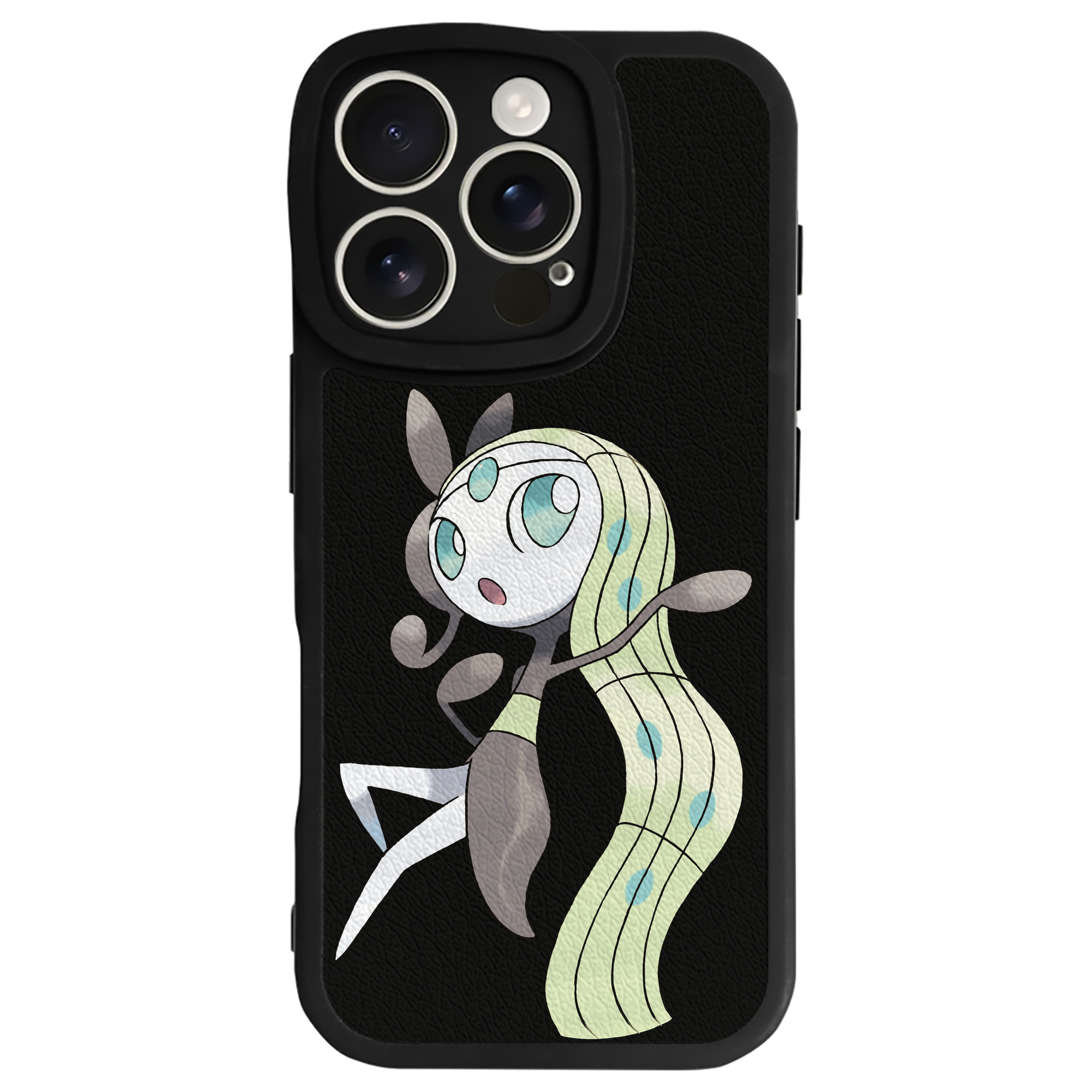 （画像用） ポケットモンスター Pokémon 【iPhone 16シリーズ対応】シリコンスマホケース（レザー調） 材質：シリコン